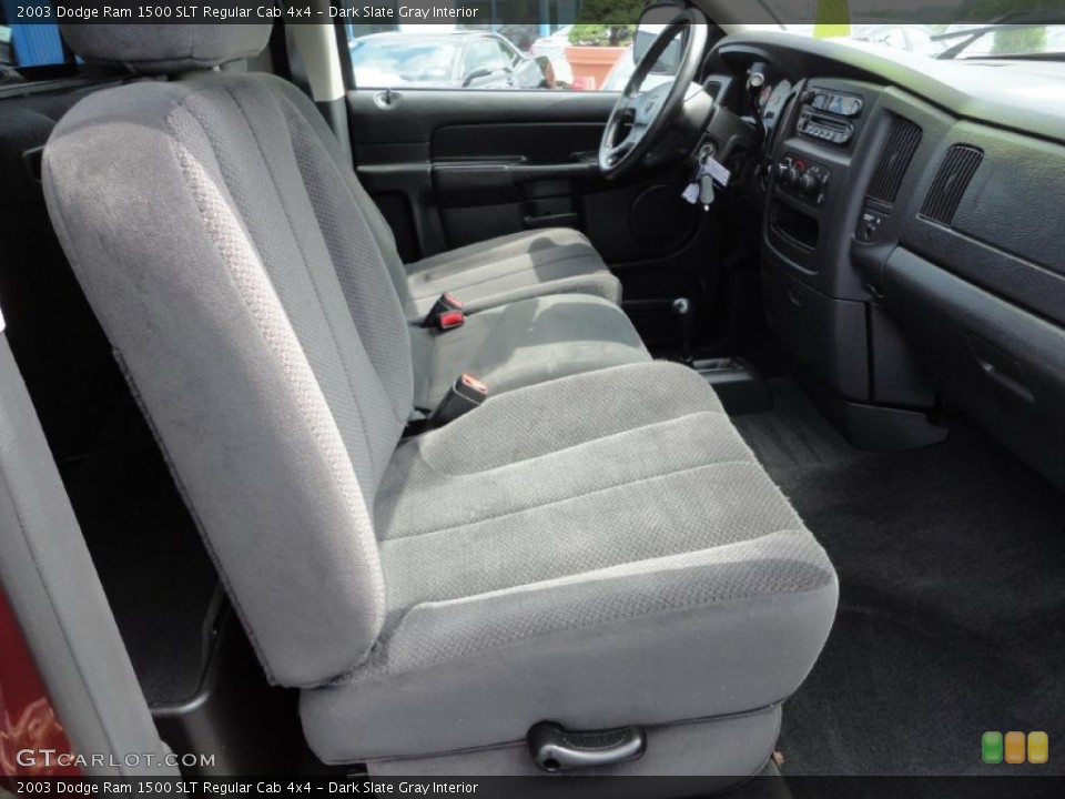 Dark Slate Gray Interior Photo for the 2003 Dodge Ram 1500 SLT Regular Cab 4x4 #52702638