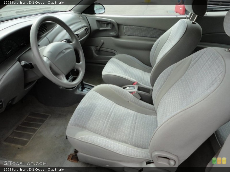 Gray Interior Photo for the 1998 Ford Escort ZX2 Coupe #52703673