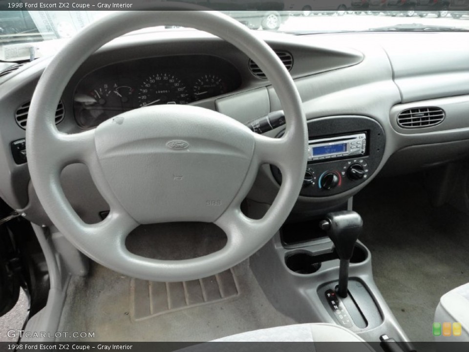 Gray Interior Dashboard for the 1998 Ford Escort ZX2 Coupe #52703688