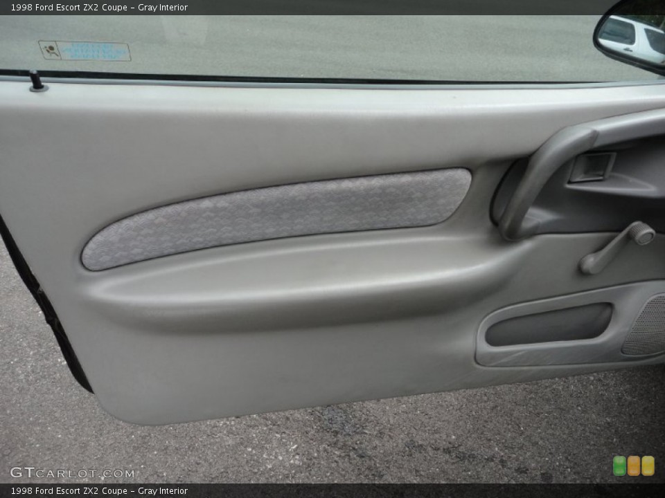 Gray Interior Door Panel for the 1998 Ford Escort ZX2 Coupe #52703703