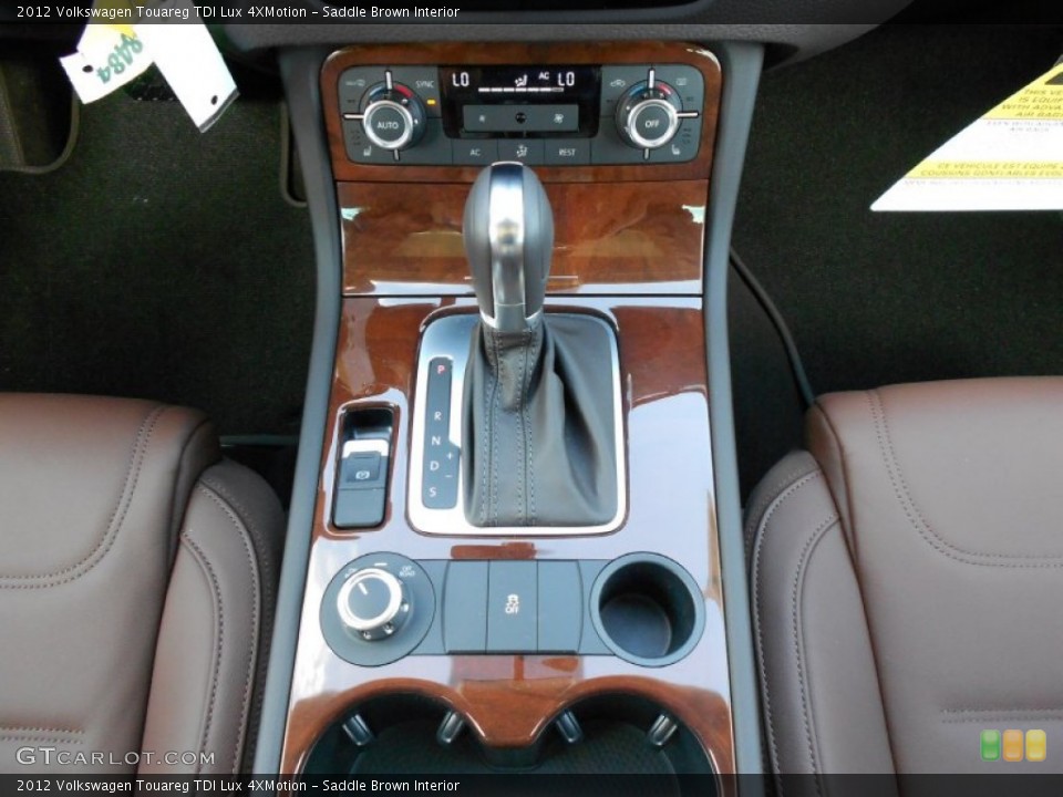 Saddle Brown Interior Transmission for the 2012 Volkswagen Touareg TDI Lux 4XMotion #52704465