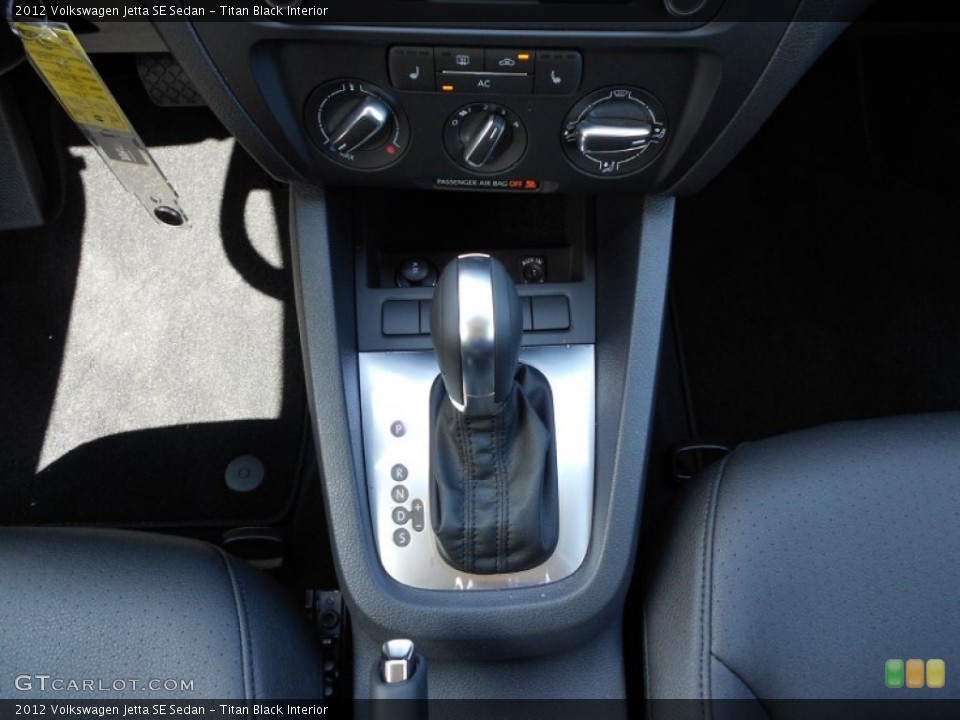 Titan Black Interior Transmission for the 2012 Volkswagen Jetta SE Sedan #52705464