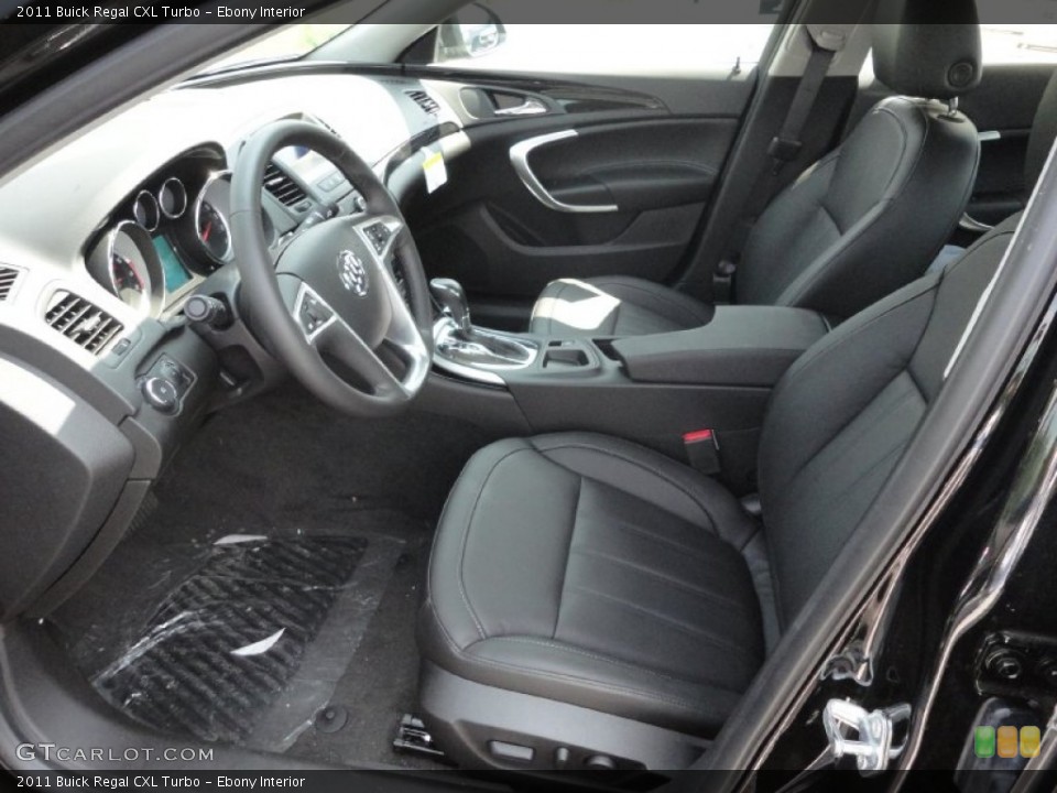 Ebony Interior Photo for the 2011 Buick Regal CXL Turbo #52705488