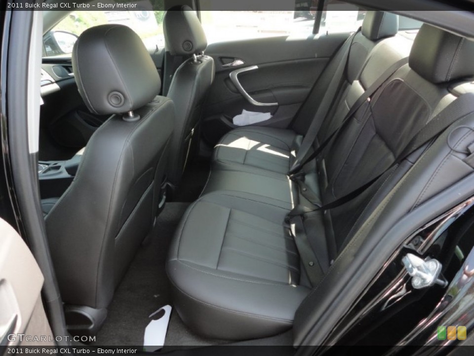 Ebony Interior Photo for the 2011 Buick Regal CXL Turbo #52705533