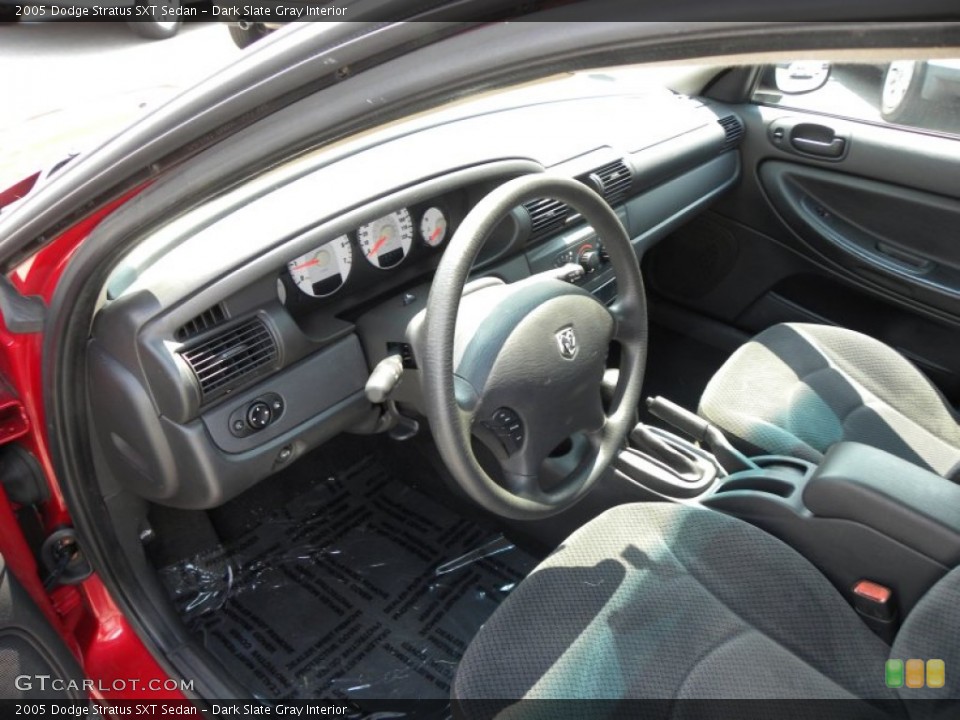 Dark Slate Gray Interior Prime Interior for the 2005 Dodge Stratus SXT Sedan #52705965