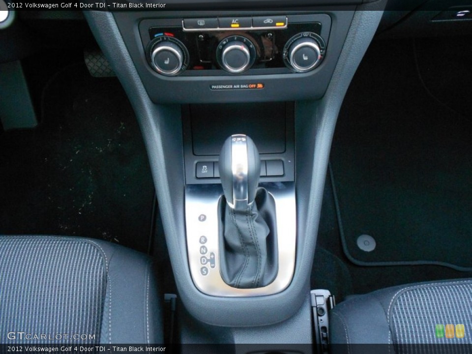 Titan Black Interior Transmission for the 2012 Volkswagen Golf 4 Door TDI #52706118