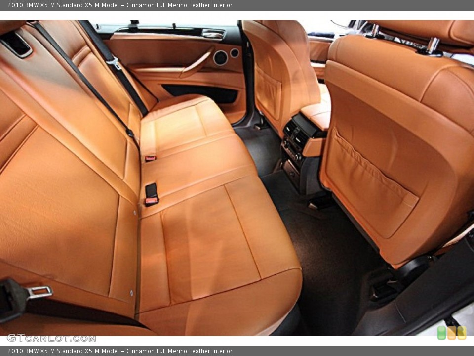 Cinnamon Full Merino Leather 2010 BMW X5 M Interiors