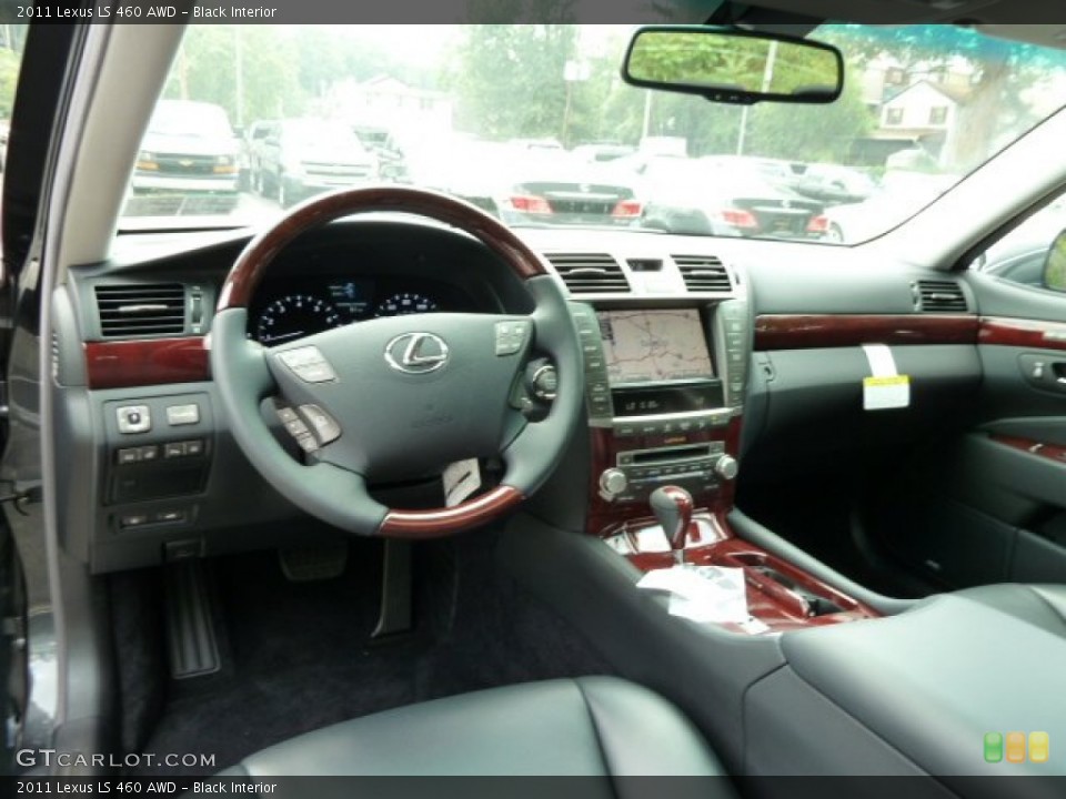 Black Interior Photo for the 2011 Lexus LS 460 AWD #52706700