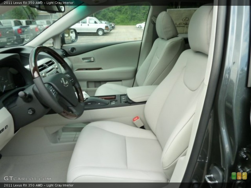 Light Gray Interior Photo for the 2011 Lexus RX 350 AWD #52707252