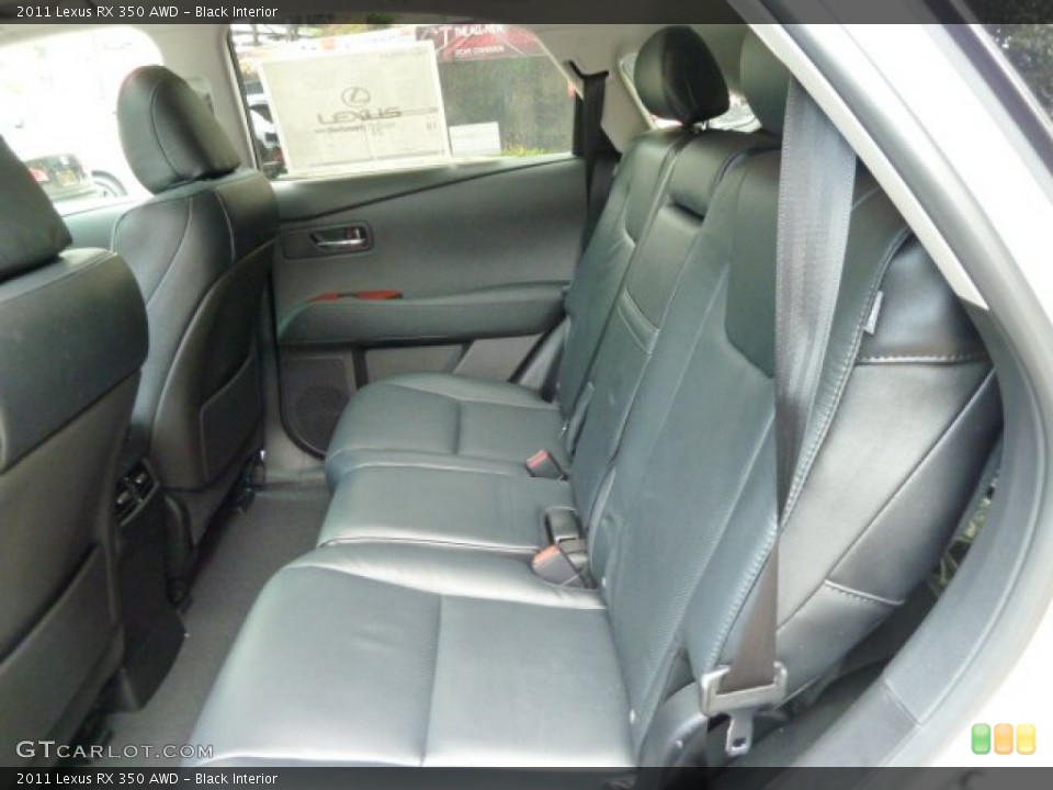 Black Interior Photo for the 2011 Lexus RX 350 AWD #52707861