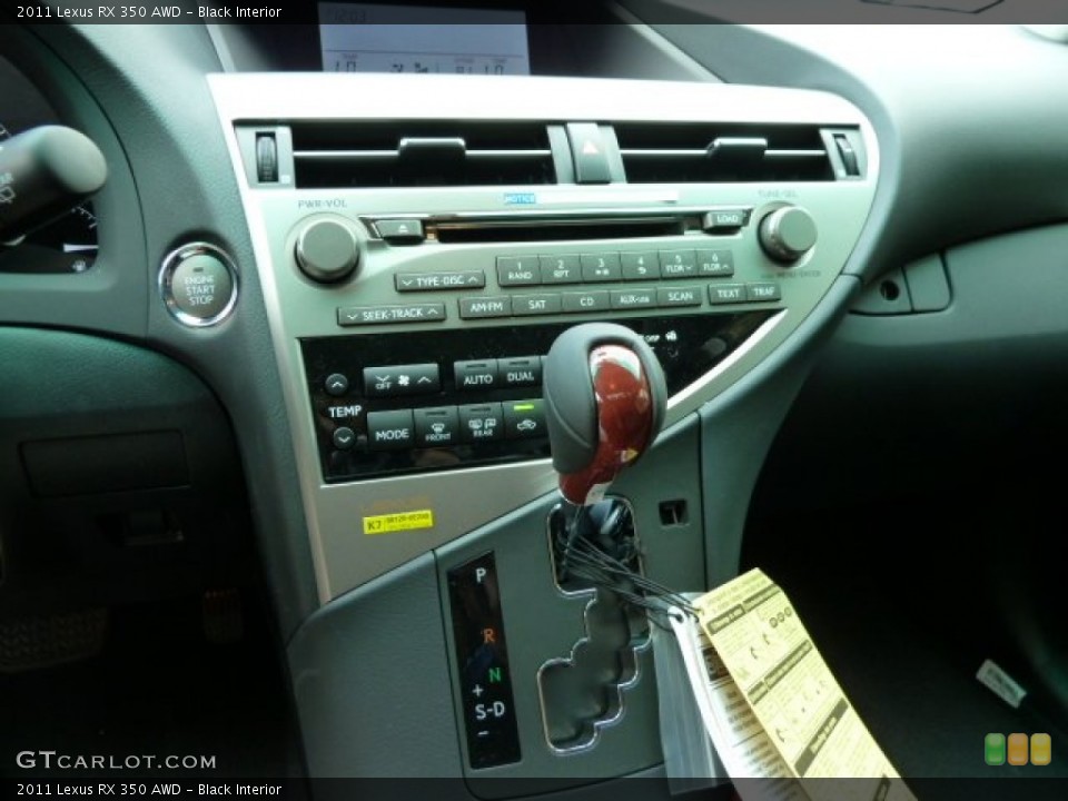 Black Interior Transmission for the 2011 Lexus RX 350 AWD #52707930