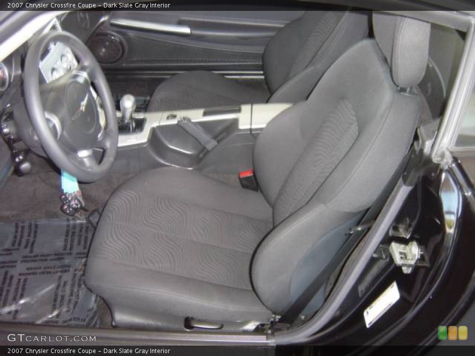 Dark Slate Gray Interior Photo for the 2007 Chrysler Crossfire Coupe #527095