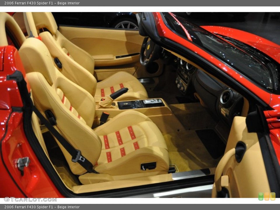 Beige Interior Photo for the 2006 Ferrari F430 Spider F1 #52712286
