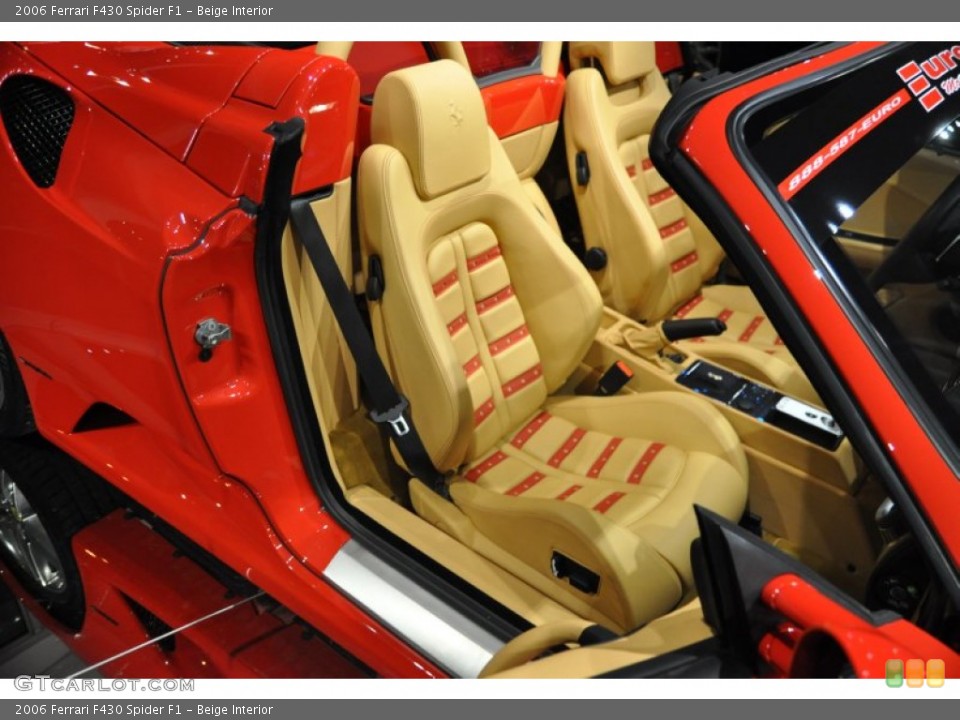 Beige Interior Photo for the 2006 Ferrari F430 Spider F1 #52712316