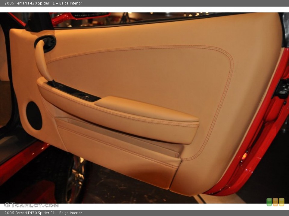 Beige Interior Door Panel for the 2006 Ferrari F430 Spider F1 #52712346
