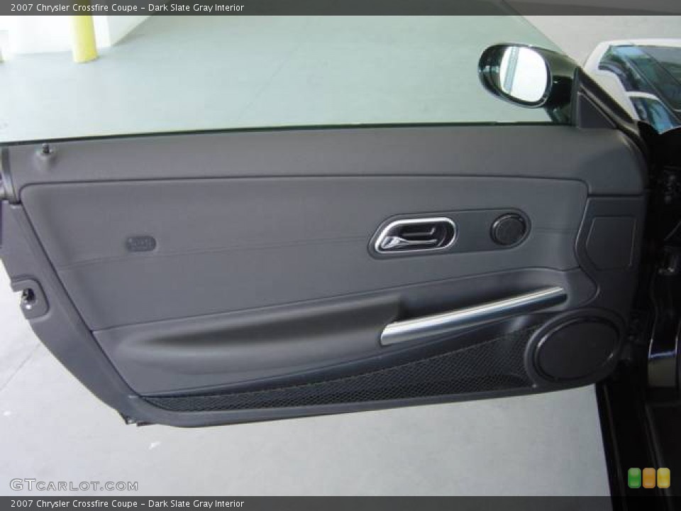 Dark Slate Gray Interior Door Panel for the 2007 Chrysler Crossfire Coupe #527125