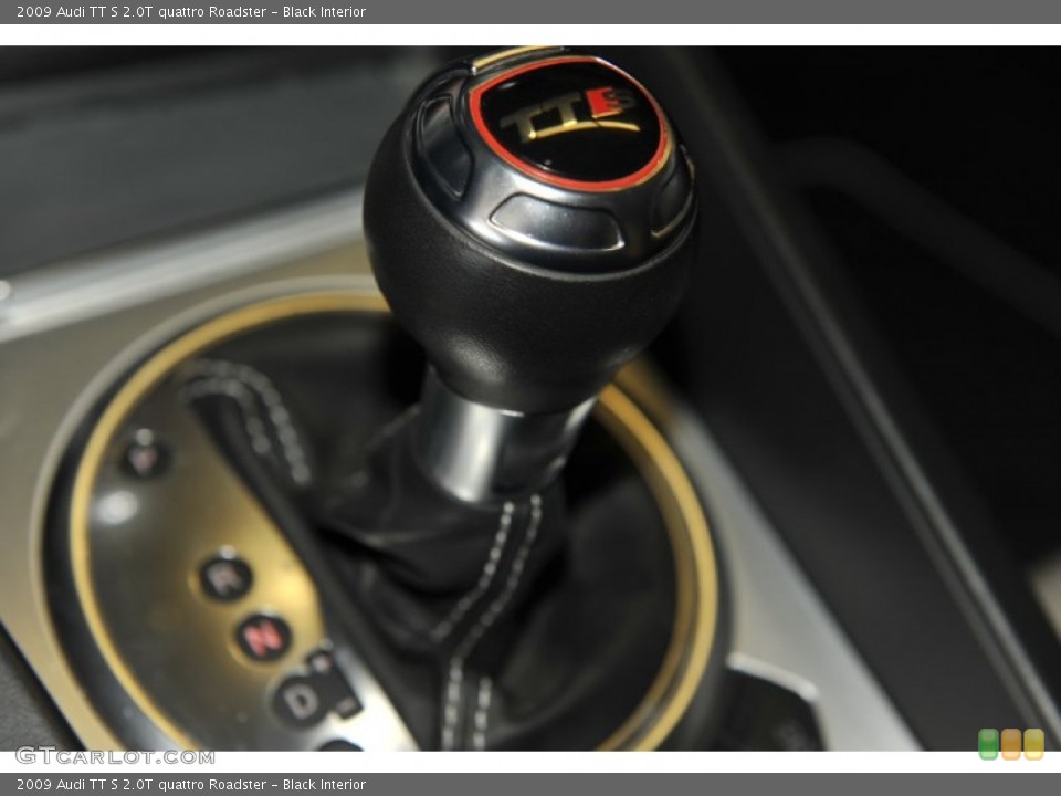 Black Interior Transmission for the 2009 Audi TT S 2.0T quattro Roadster #52715802