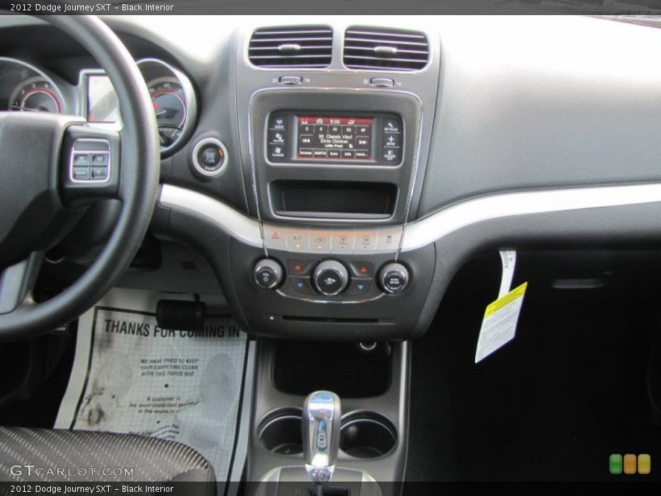 Black Interior Dashboard for the 2012 Dodge Journey SXT #52716381