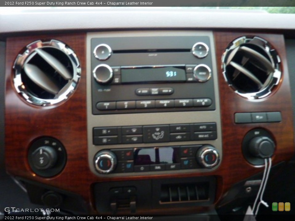 Chaparral Leather Interior Controls for the 2012 Ford F250 Super Duty King Ranch Crew Cab 4x4 #52718946