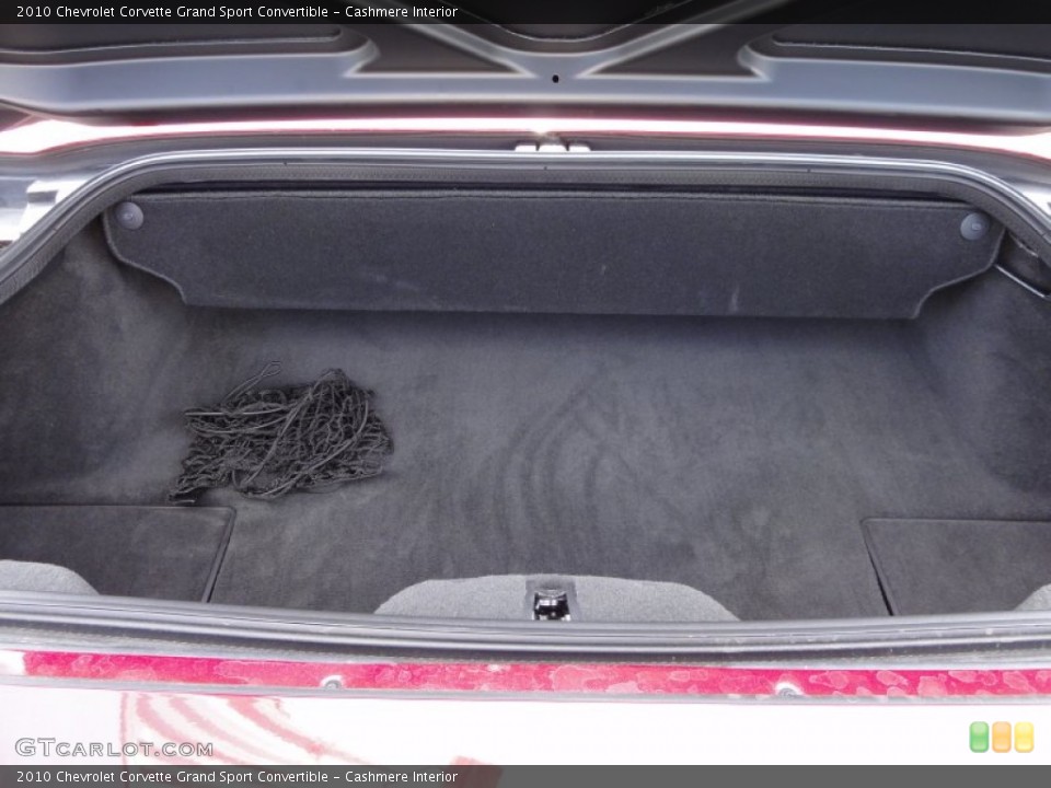 Cashmere Interior Trunk for the 2010 Chevrolet Corvette Grand Sport Convertible #52718985