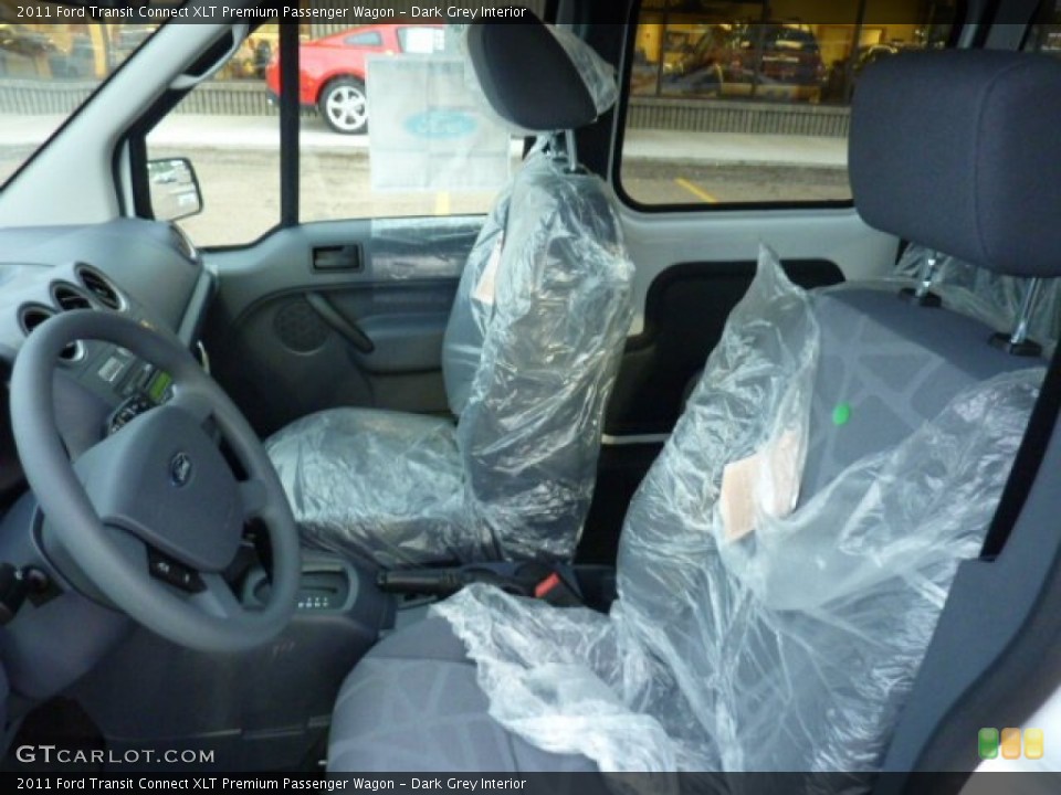 Dark Grey Interior Photo for the 2011 Ford Transit Connect XLT Premium Passenger Wagon #52719525