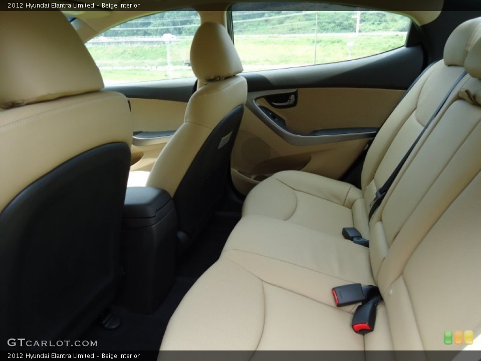 Beige Interior Photo for the 2012 Hyundai Elantra Limited #52719597