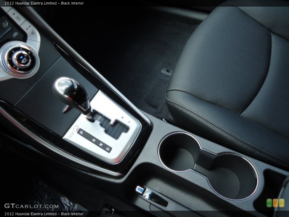 Black Interior Transmission for the 2012 Hyundai Elantra Limited #52720173