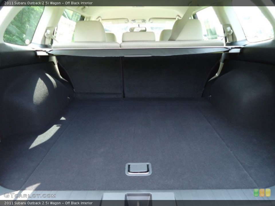 Off Black Interior Trunk for the 2011 Subaru Outback 2.5i Wagon #52720368