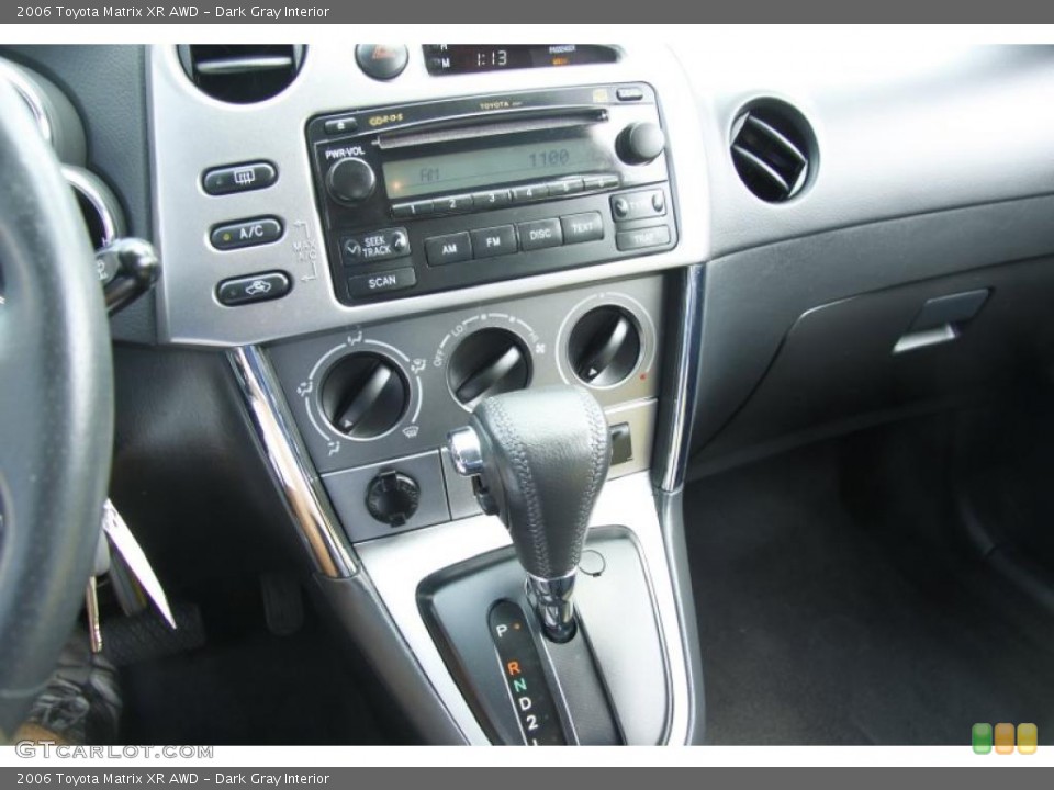 Dark Gray Interior Transmission for the 2006 Toyota Matrix XR AWD #52728016