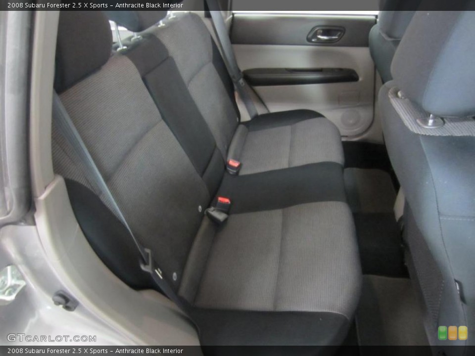 Anthracite Black Interior Photo for the 2008 Subaru Forester 2.5 X Sports #52730460