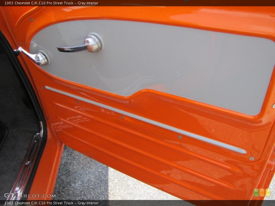 Gray Interior Door Panel for the 1963 Chevrolet C/K C10 Pro Street Truck #52730648