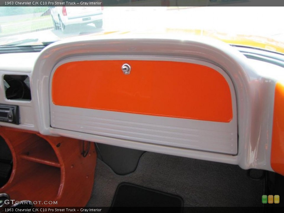 Gray Interior Dashboard For The 1963 Chevrolet C K C10 Pro