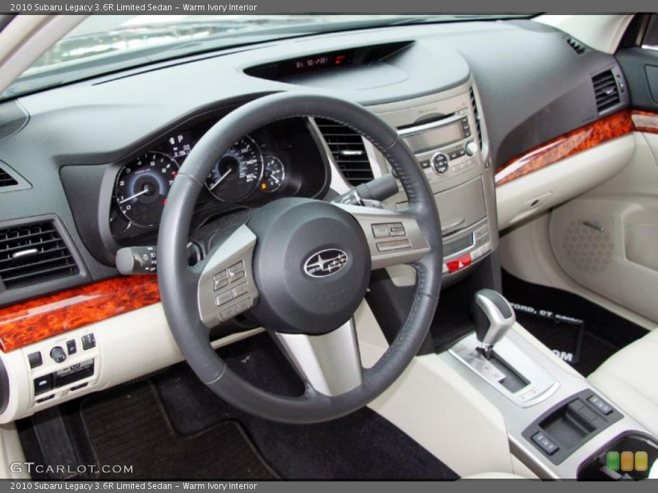 Warm Ivory Interior Photo for the 2010 Subaru Legacy 3.6R Limited Sedan #52731740
