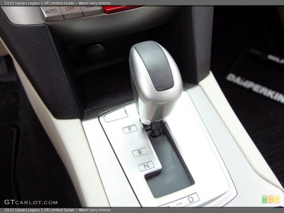 Warm Ivory Interior Transmission for the 2010 Subaru Legacy 3.6R Limited Sedan #52731968