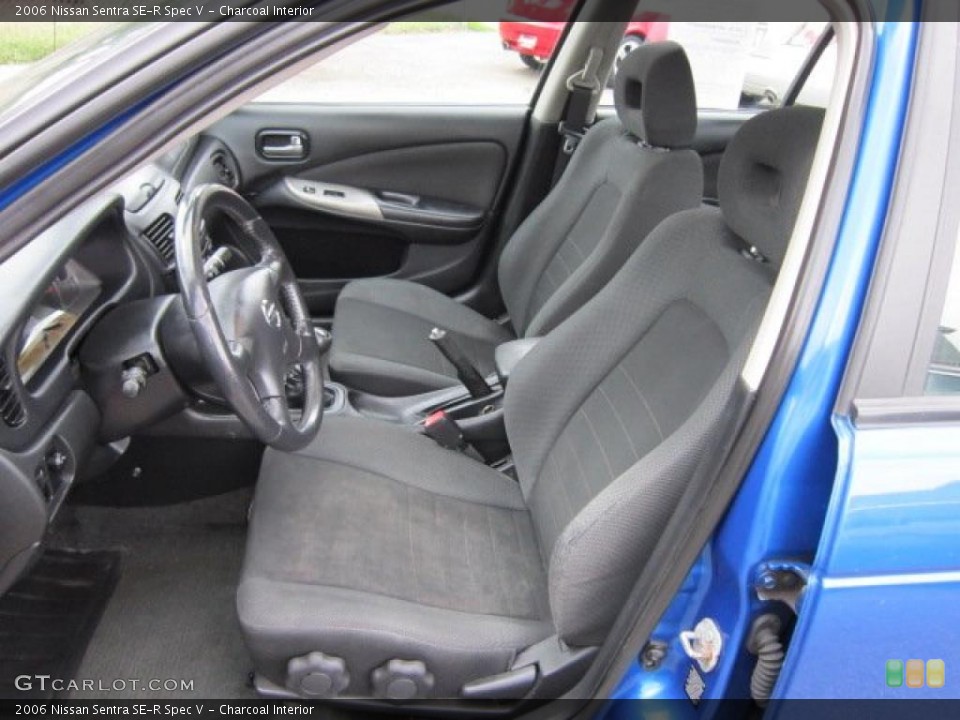 Charcoal Interior Photo for the 2006 Nissan Sentra SE-R Spec V #52732048