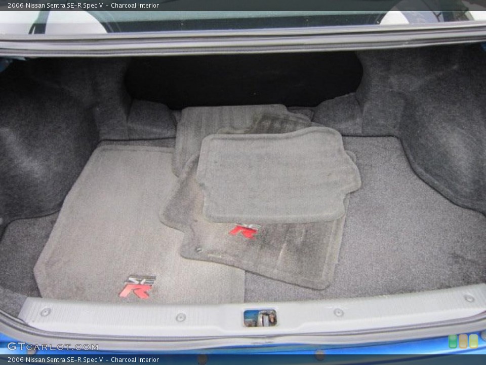 Charcoal Interior Trunk for the 2006 Nissan Sentra SE-R Spec V #52732144