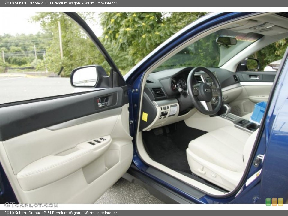 Warm Ivory Interior Photo for the 2010 Subaru Outback 2.5i Premium Wagon #52733640
