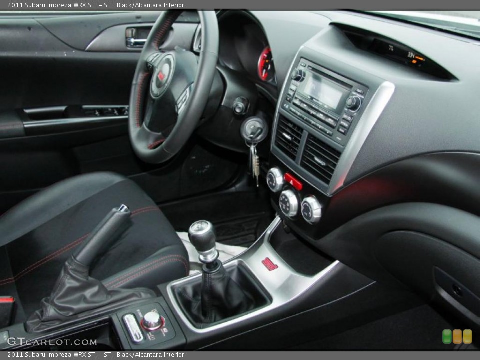 STI  Black/Alcantara Interior Photo for the 2011 Subaru Impreza WRX STi #52735160