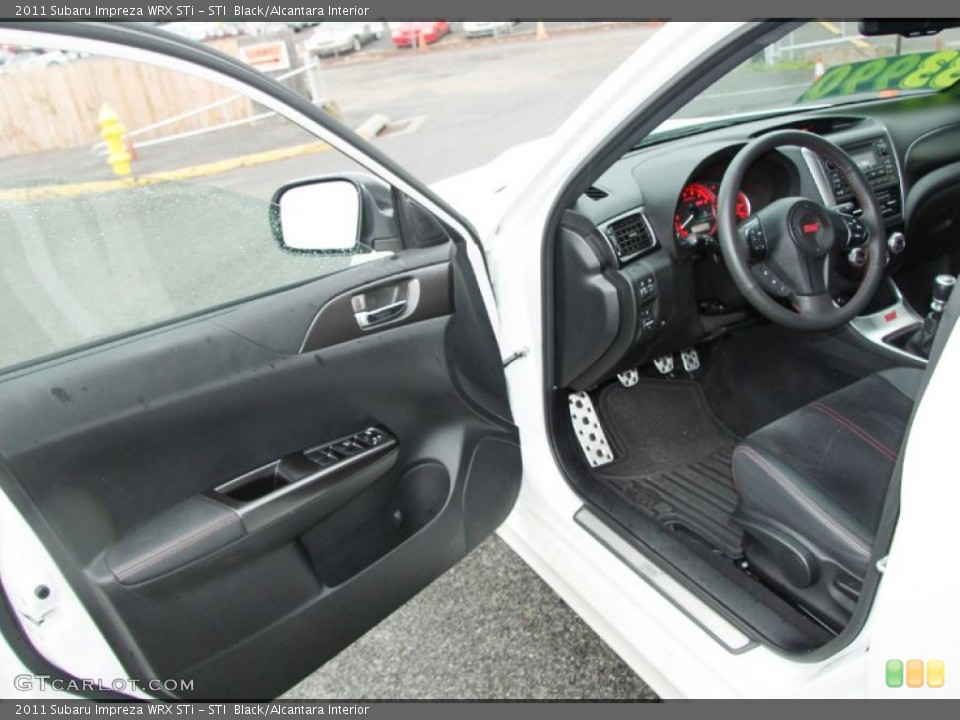 STI  Black/Alcantara Interior Photo for the 2011 Subaru Impreza WRX STi #52735256