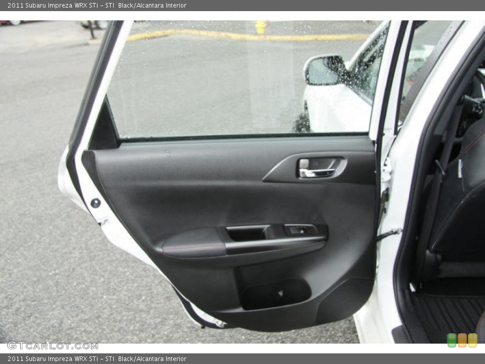 STI  Black/Alcantara Interior Door Panel for the 2011 Subaru Impreza WRX STi #52735284