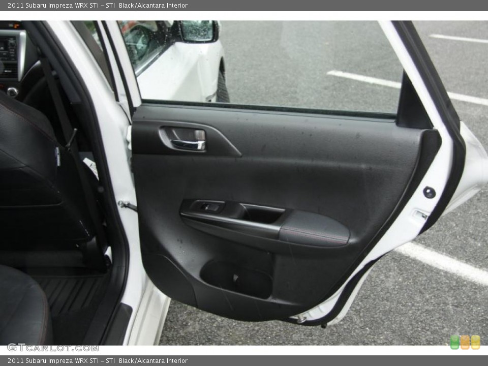 STI  Black/Alcantara Interior Door Panel for the 2011 Subaru Impreza WRX STi #52735304