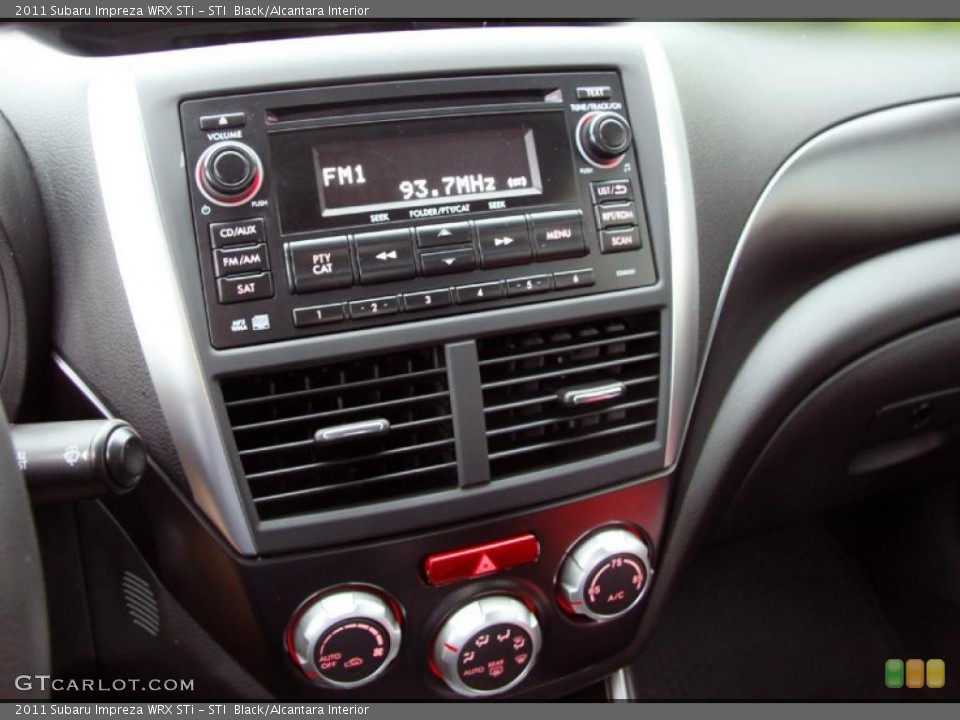 STI  Black/Alcantara Interior Controls for the 2011 Subaru Impreza WRX STi #52735384
