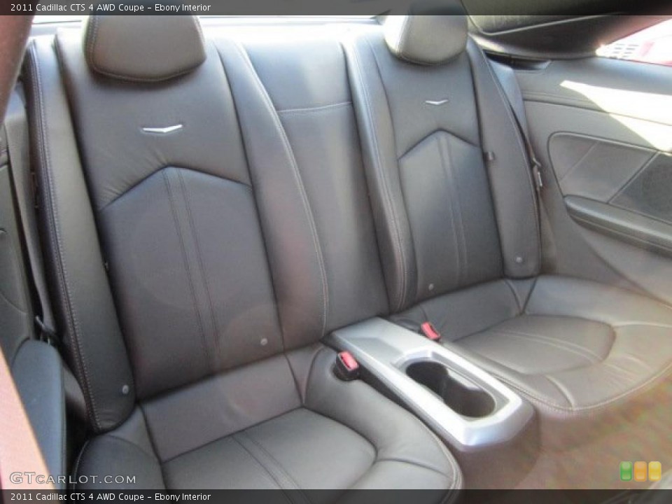 Ebony Interior Photo for the 2011 Cadillac CTS 4 AWD Coupe #52736044