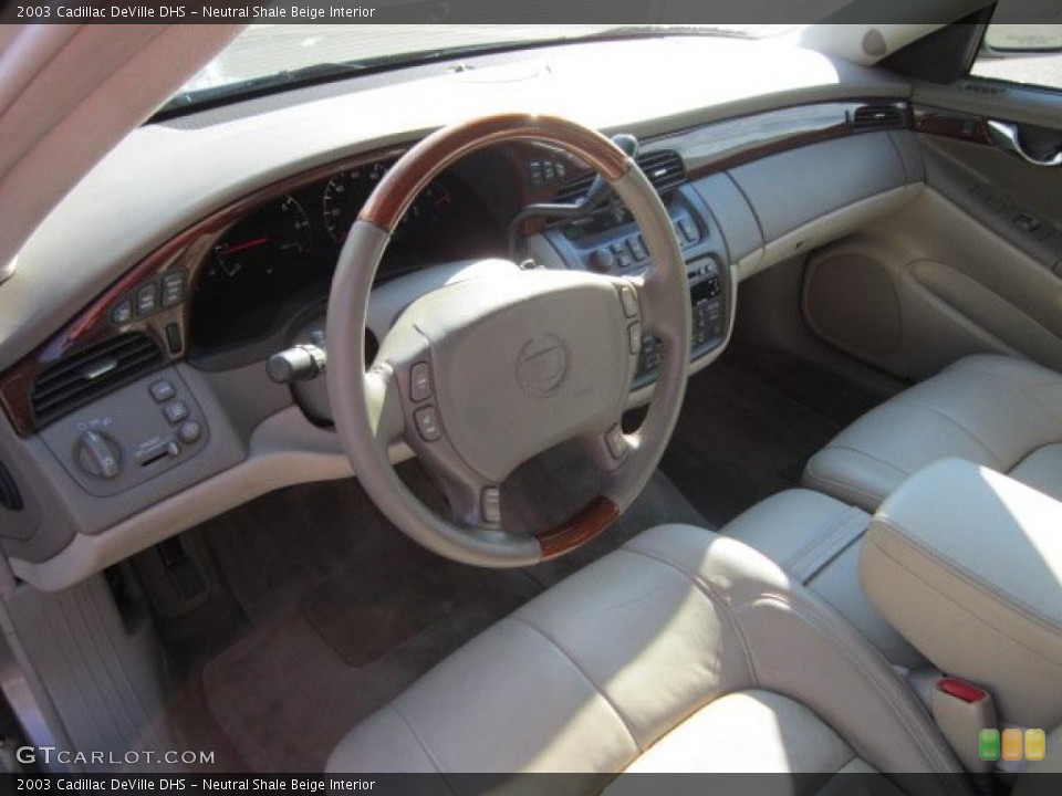 Neutral Shale Beige Interior Prime Interior for the 2003 Cadillac DeVille DHS #52736660