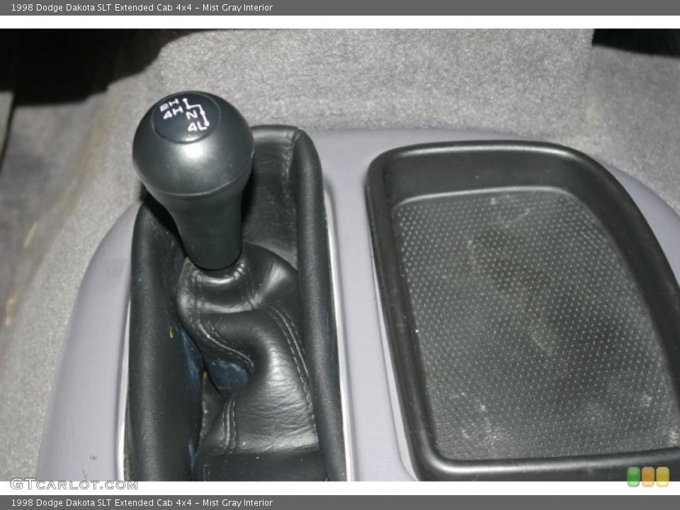 Mist Gray Interior Controls for the 1998 Dodge Dakota SLT Extended Cab 4x4 #52736788