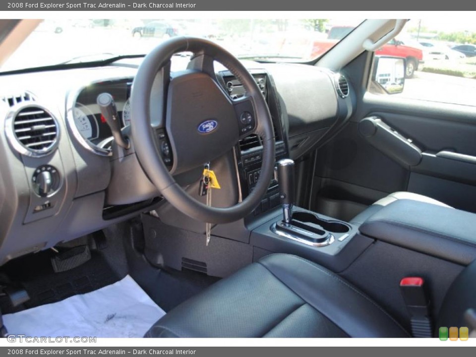 Dark Charcoal Interior Prime Interior for the 2008 Ford Explorer Sport Trac Adrenalin #52737721