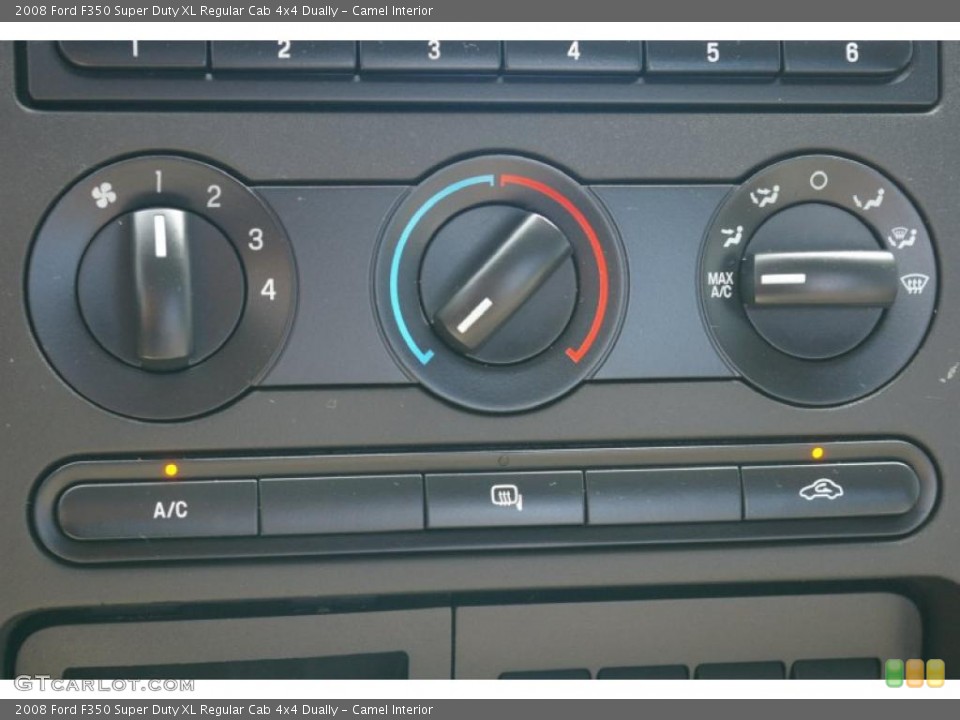 Camel Interior Controls for the 2008 Ford F350 Super Duty XL Regular Cab 4x4 Dually #52738156