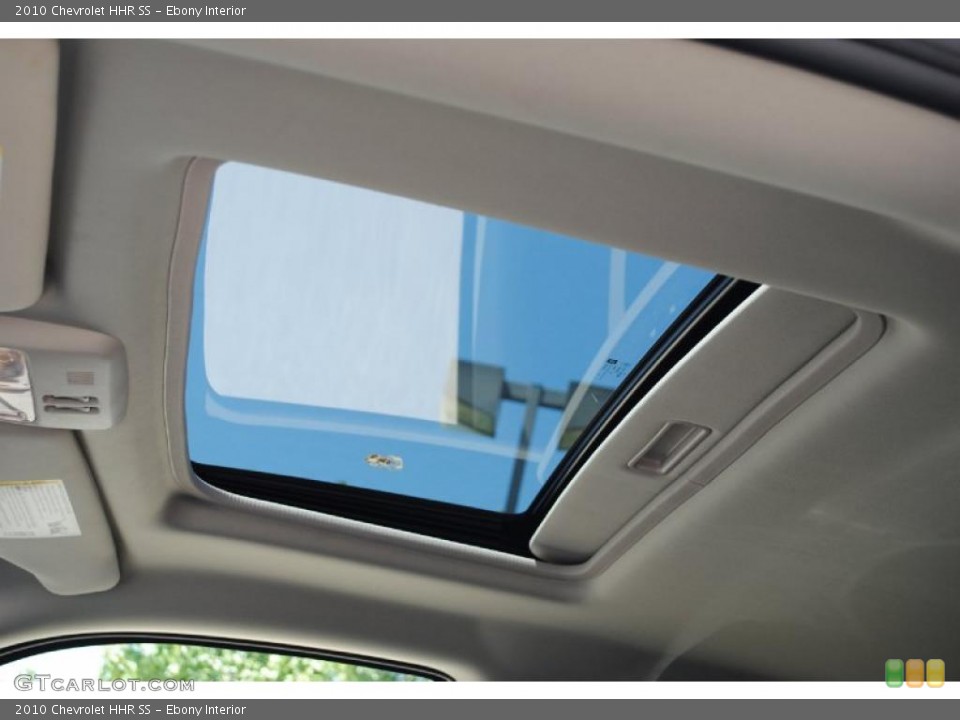 Ebony Interior Sunroof for the 2010 Chevrolet HHR SS #52741608