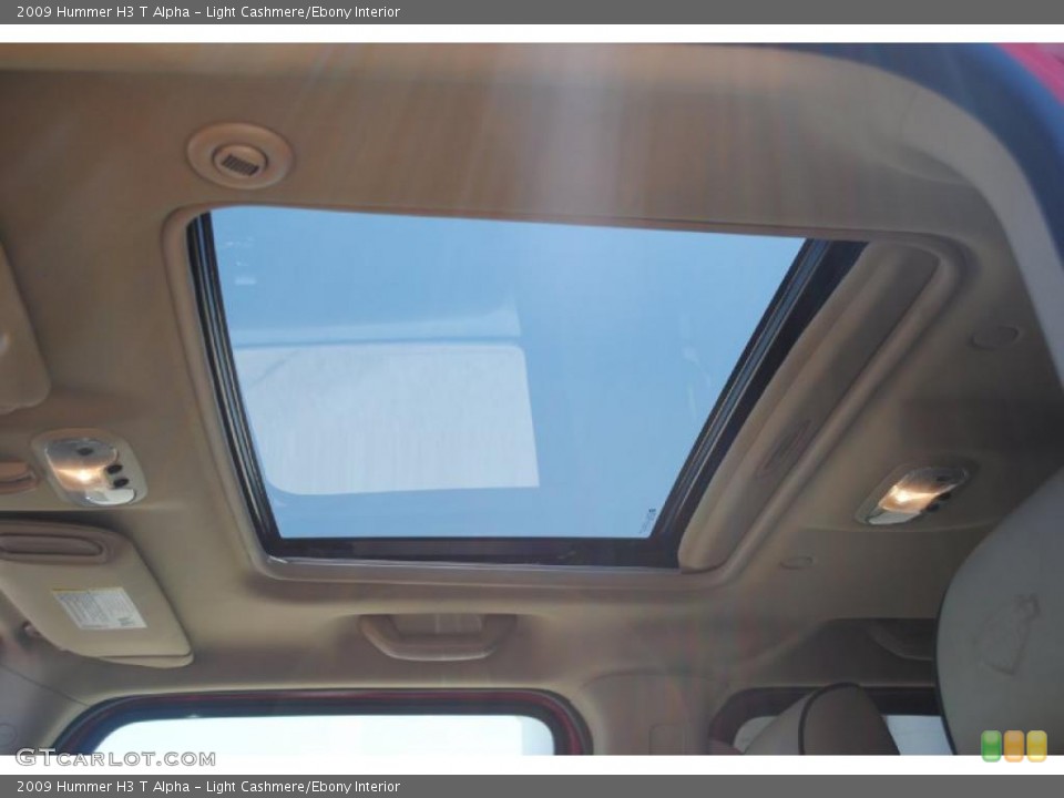 Light Cashmere/Ebony Interior Sunroof for the 2009 Hummer H3 T Alpha #52743140