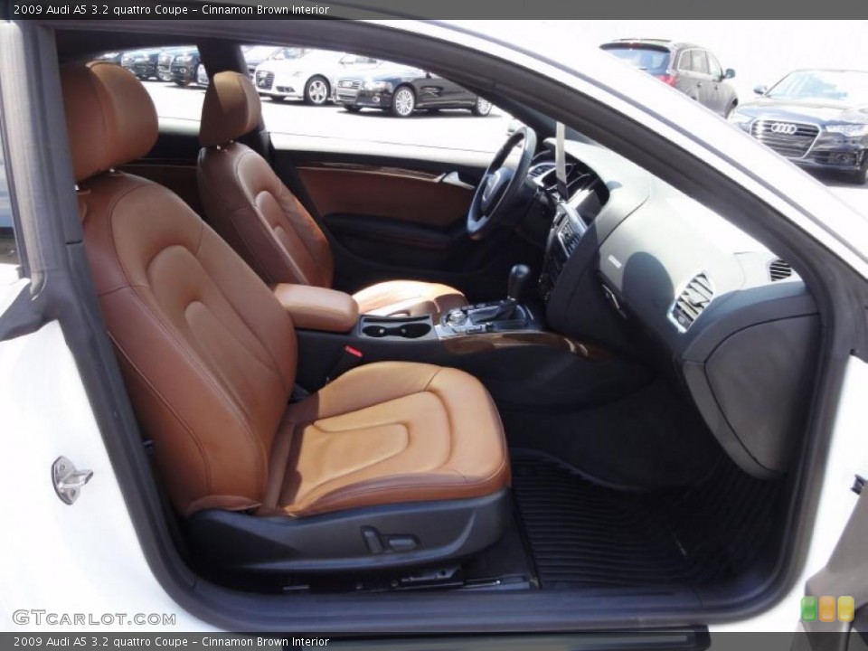 Cinnamon Brown Interior Photo for the 2009 Audi A5 3.2 quattro Coupe #52744544